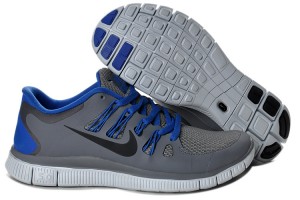 Nike Free 5.0 V2 Shoes Grey Blue